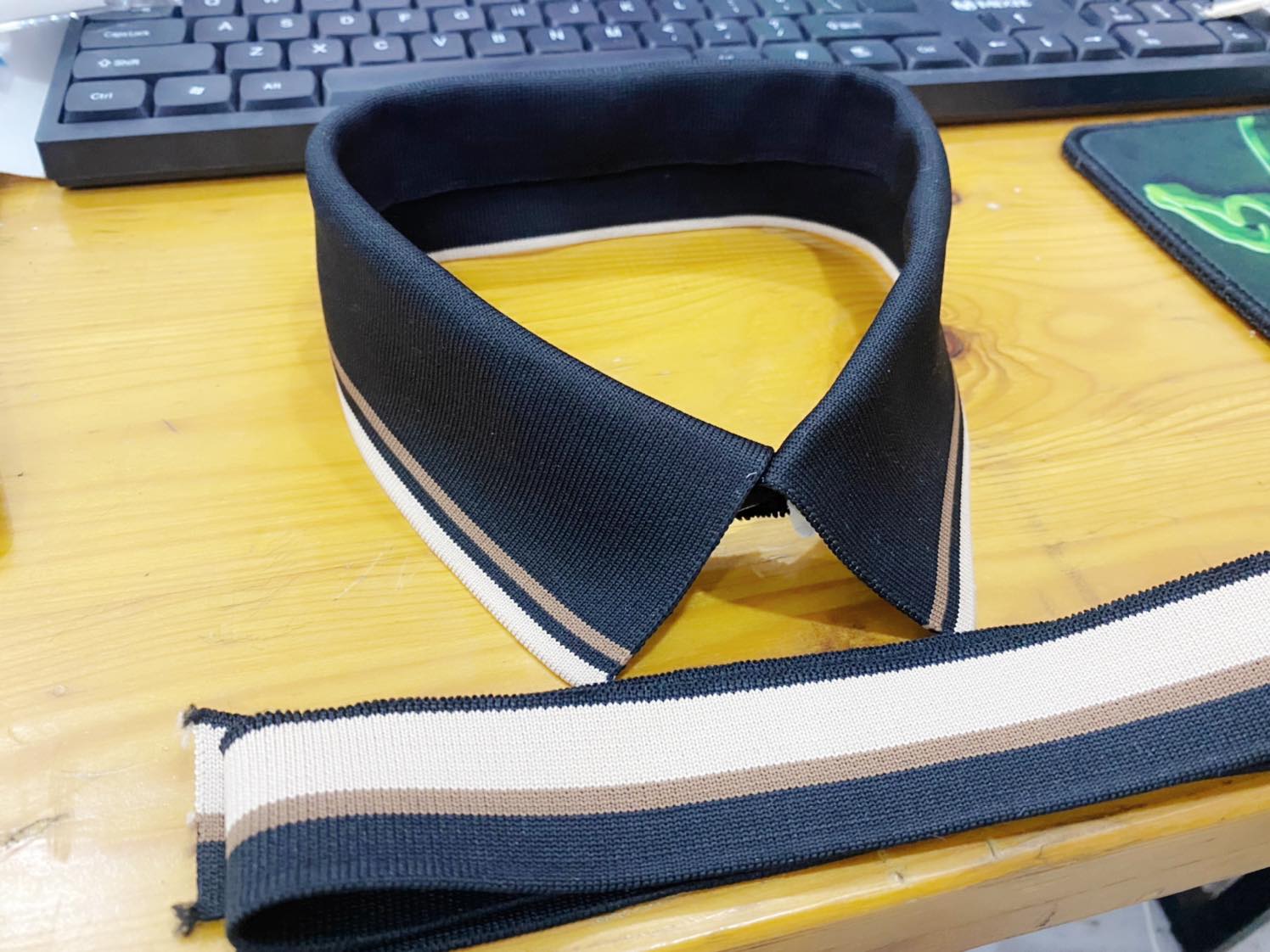Máy dệt bo cổ vi tính Pamick - 1 hệ thống